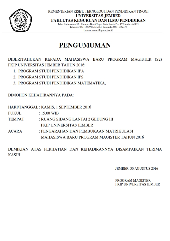 PENGUMUMAN S2_001
