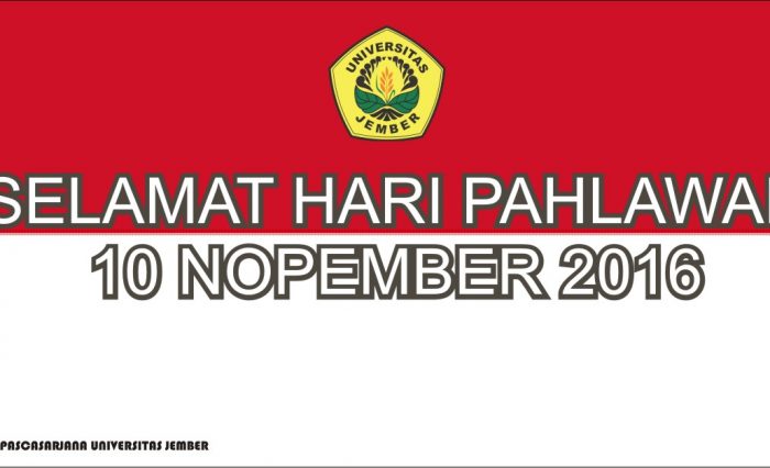 SELAMAT HARI PAHLAWAN