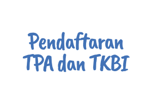 Pendaftaran TPA dan TKBI